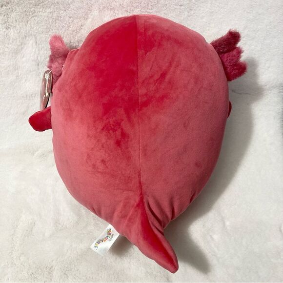 Squishmallows IndieMae Axolotl Plush Pink Valentines 12” 2024 Valentines Squad - Picture 5 of 7